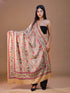 Women's Printed Aari Embroidery Wool Stole